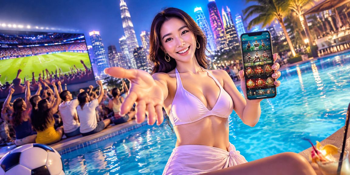 Người dùng tại TP.HCM xem mẹo cá cược thể thao trên ứng dụng di động với giao diện neon ban đêm