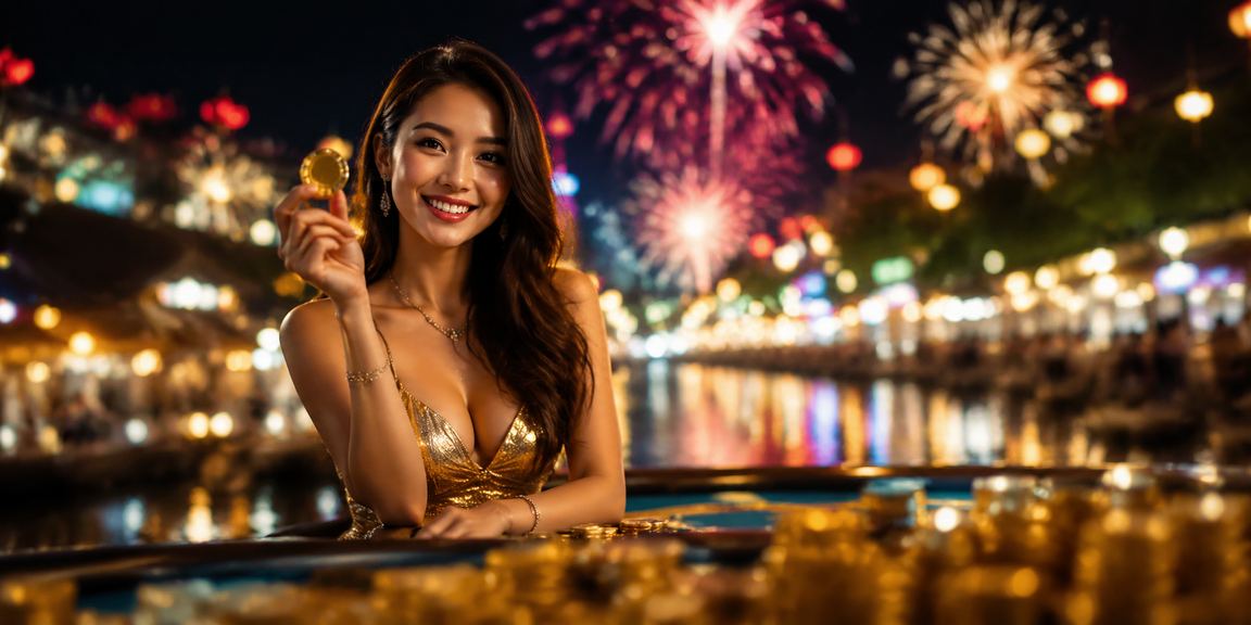 Nhóm bạn trẻ tại Nha Trang thảo luận tỷ lệ kèo bên ngoài chợ đêm